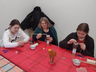 Okładka albumu: Warsztaty Wykonywania szklanych świeczników